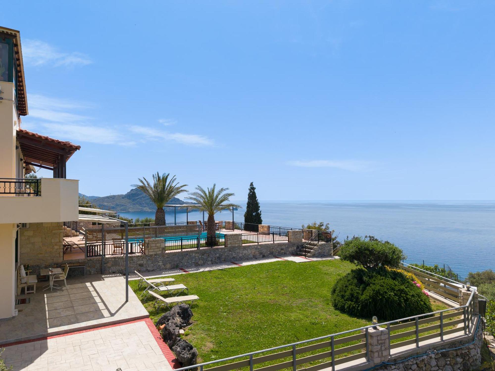 הוילה Sellía Souda Bay Loggia מראה חיצוני תמונה