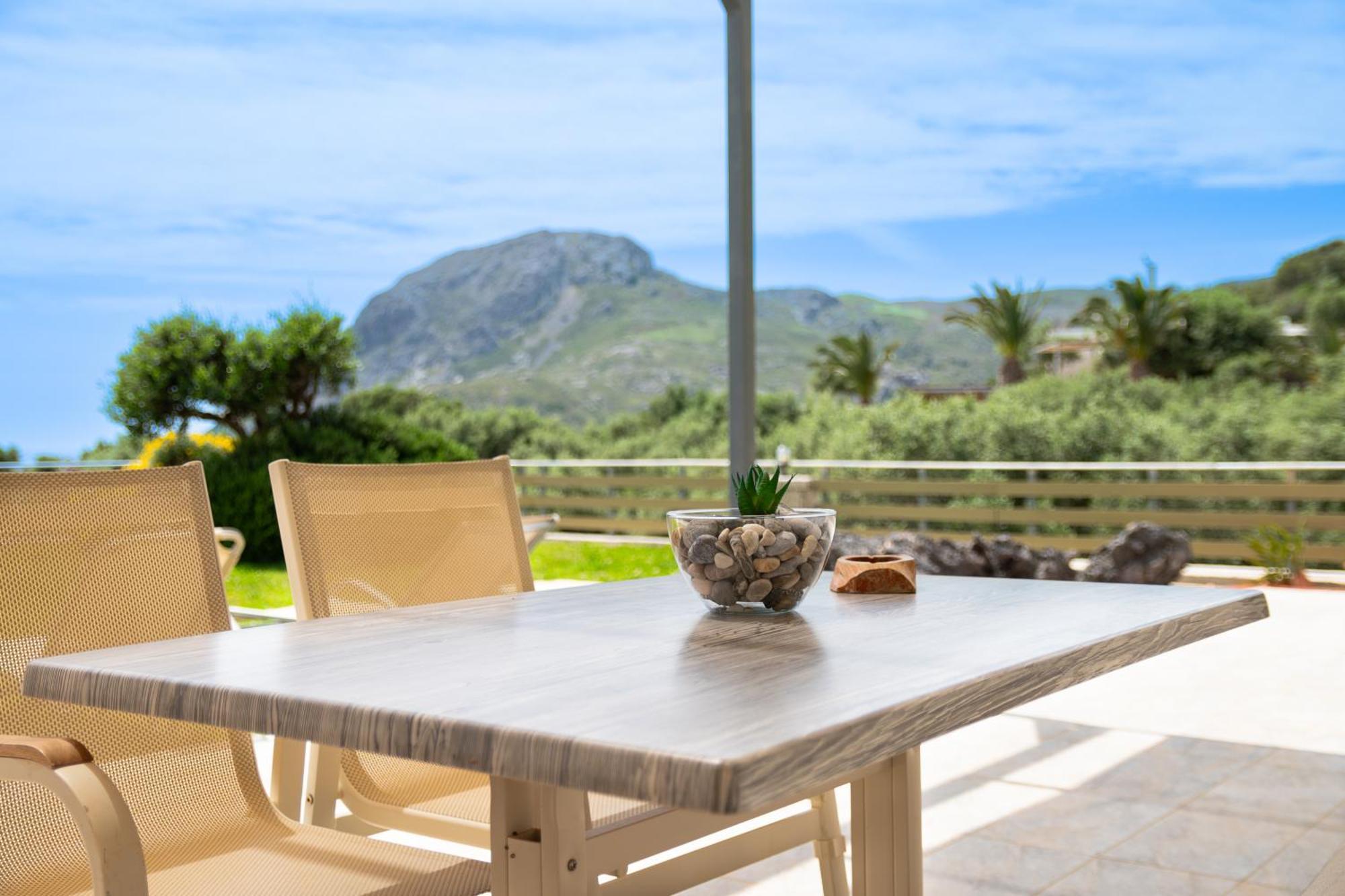 הוילה Sellía Souda Bay Loggia מראה חיצוני תמונה